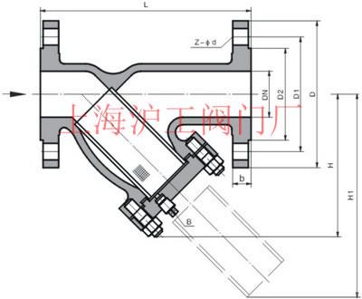 GL41H �� PN10~PN16 ���m�B���F��Y���^(gu��)�V����Ҫ���μ��Y(ji��)��(g��u)�ߴ�ʾ��D