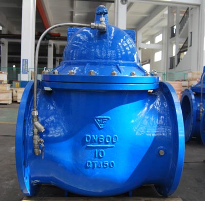 德國拜耳集團(tuán)向上海滬工閥門廠定購的水力控制閥1