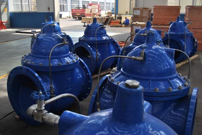 德國拜耳集團(tuán)向上海滬工閥門廠定購的水力控制閥2