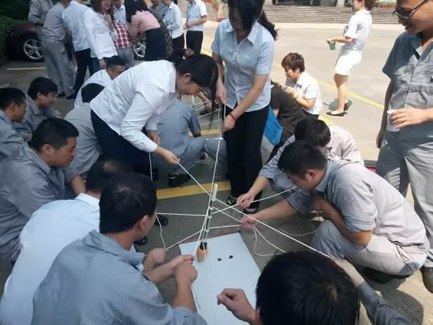 上海滬工閥門廠凝心聚力激揚(yáng)青春素質(zhì)拓展活動(圖8)